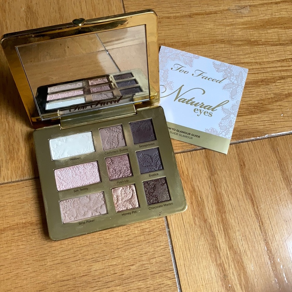 Too faced natural eyes, eyeshadow palette